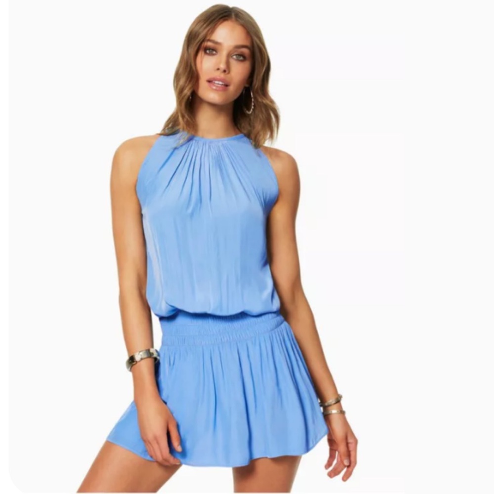 Ramy Brook Paris Dress Horizon Blue XS